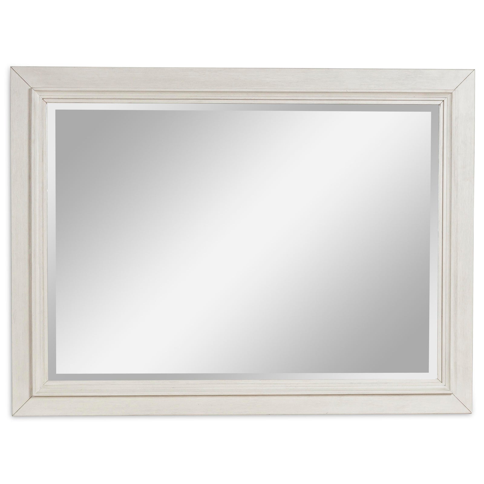 Shaybrock Bedroom Mirror - Antique White/Brown  (B683-SI) - Image 2