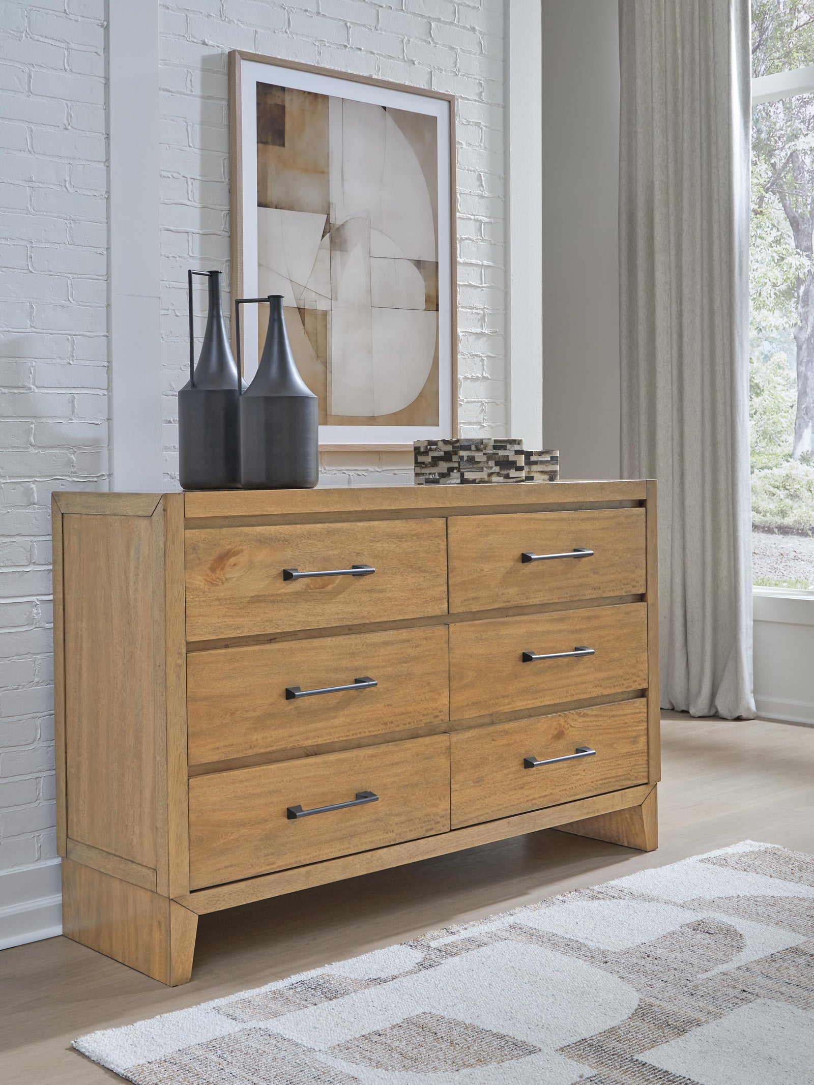 Sherbana Dresser - Light Brown  (B833-SI) - Image 6