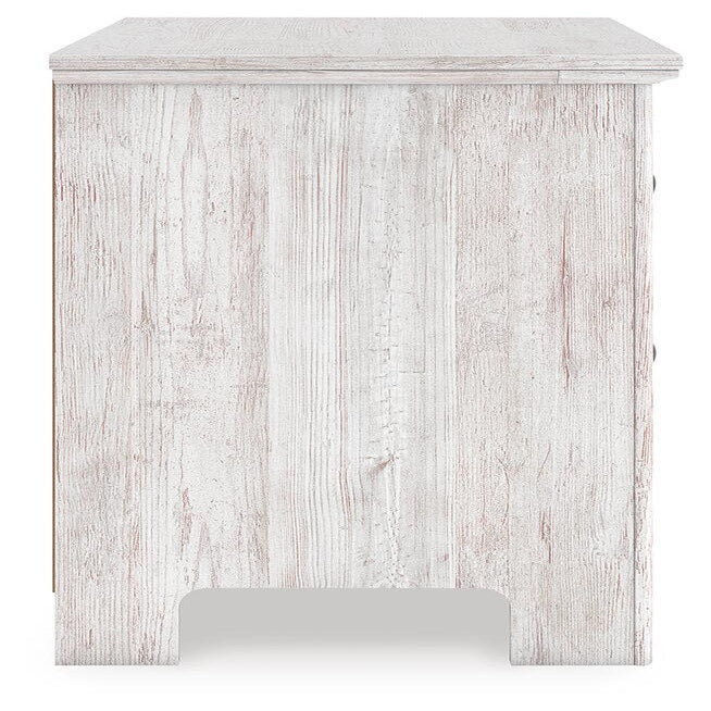 Makidern King Panel Bed, Dresser and Nightstand (PCB1171-SI) - Image 12