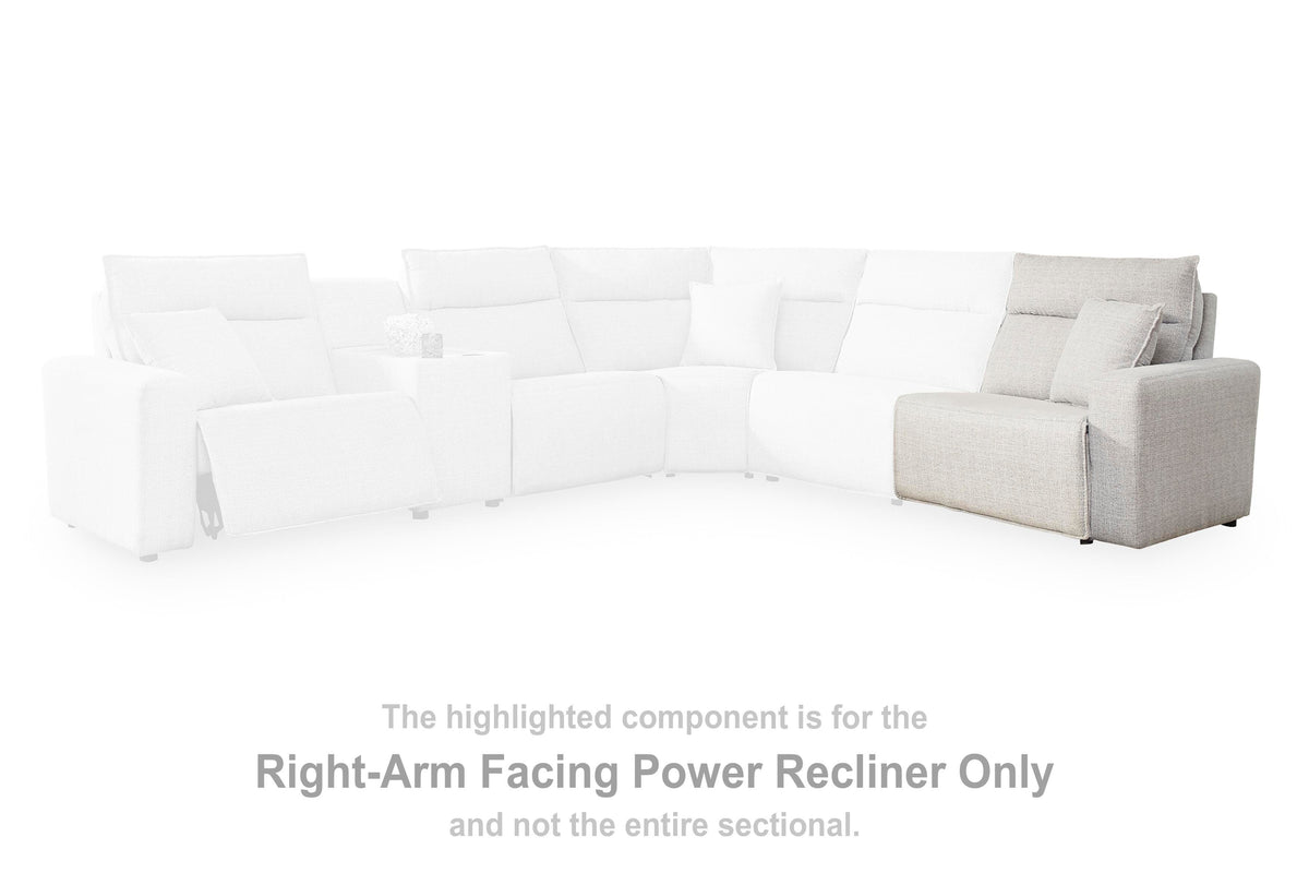 Modmax II Left-Arm Facing Power Chaise (65907-SI) - Image 22