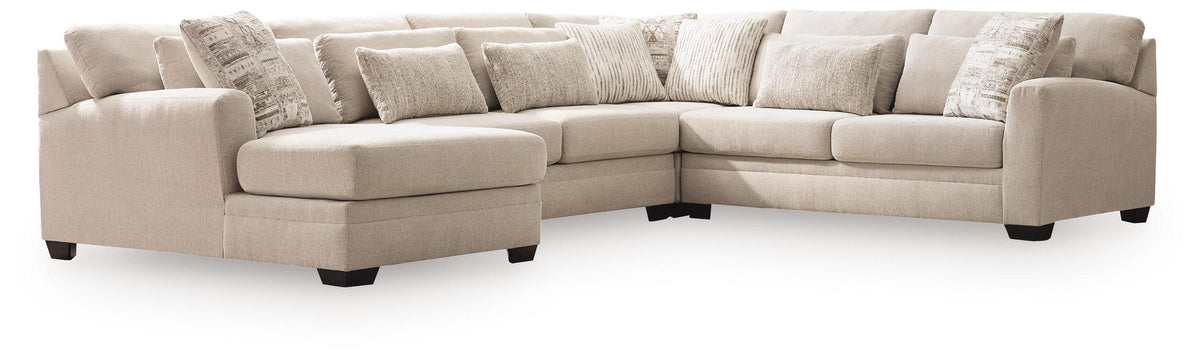 Mandi Point 4-Piece Sectional with Chaise (62606-SI)
