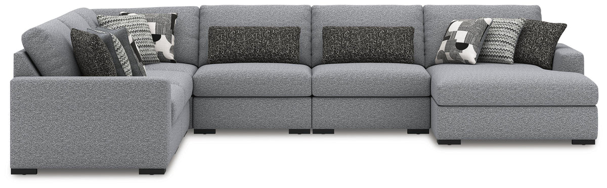 Bealton 6-Piece Sectional with Chaise (61305-SI) - Image 4