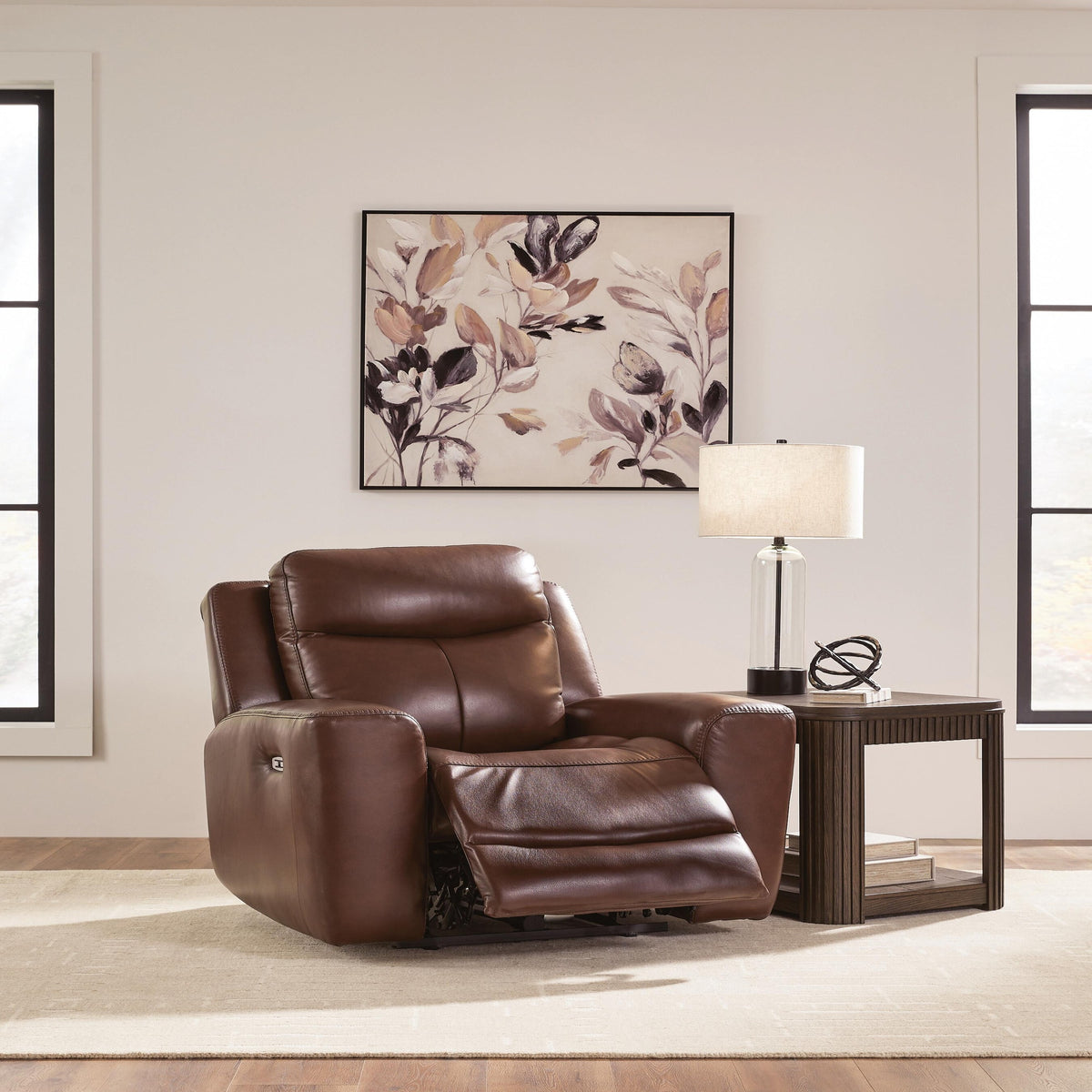 Bexhurst Power Reclining Loveseat with Console (PCU12102-SI) - Image 12