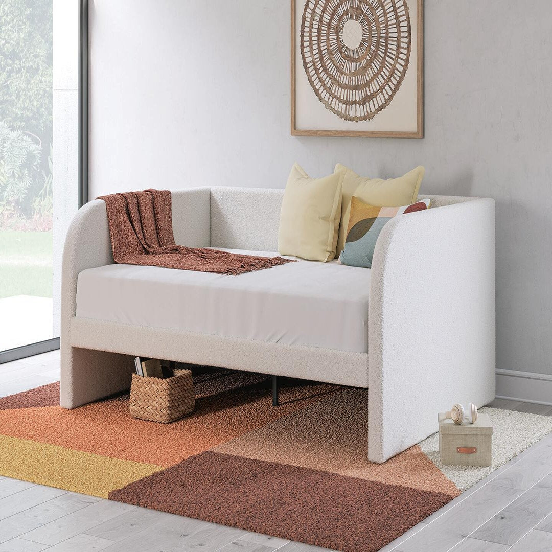 Arloster Full Upholstered Day Bed, Dresser and Mirror (PCB1566-SI) - Image 16