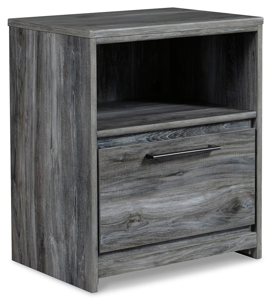 Baystorm Panel Bed with Storage, Dresser and 2 Nightstands (B221-SI) - Image 8
