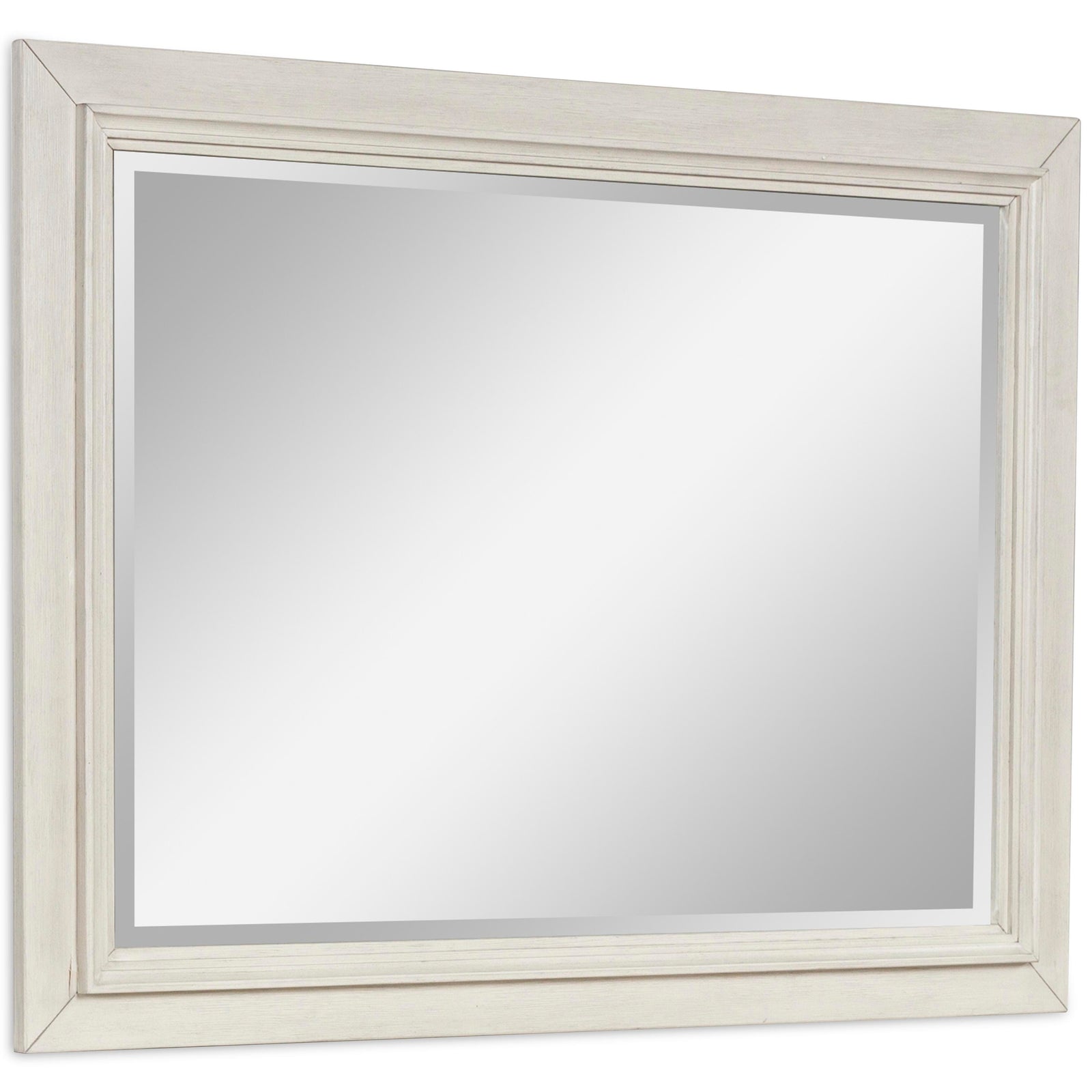 Shaybrock Bedroom Mirror - Antique White/Brown  (B683-SI)