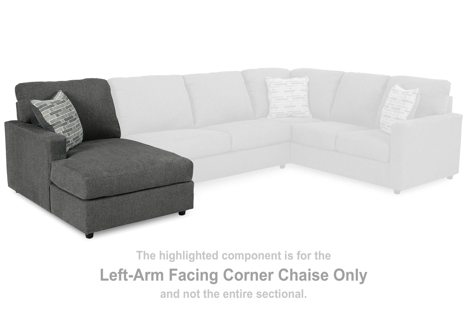Edenfield Left-Arm Facing Sofa with Corner Wedge (29003-SI) - Image 16