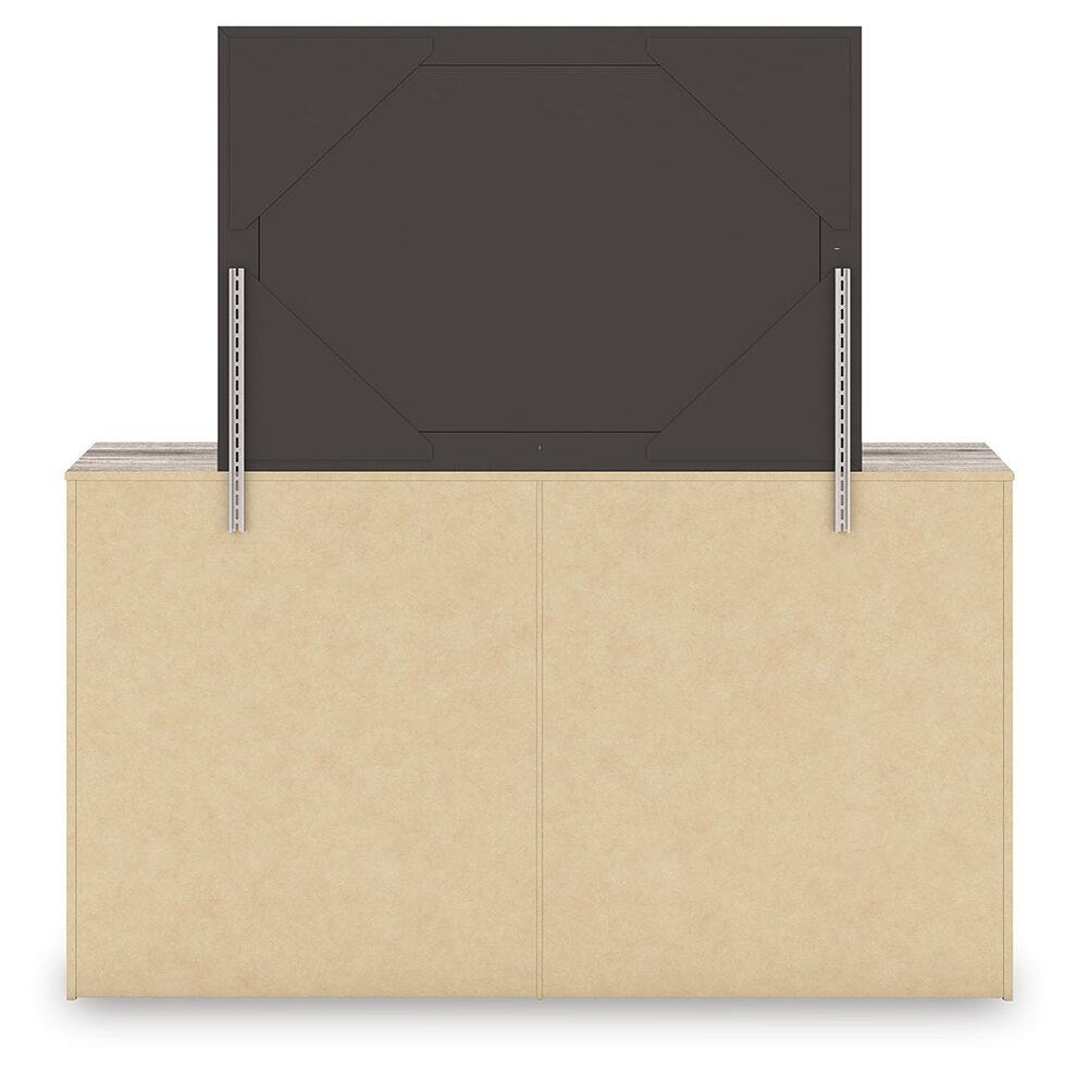 Elbrim Full Panel Storage Bed, Dresser, Mirror and 2 Nightstands (PCB2005-SI) - Image 6