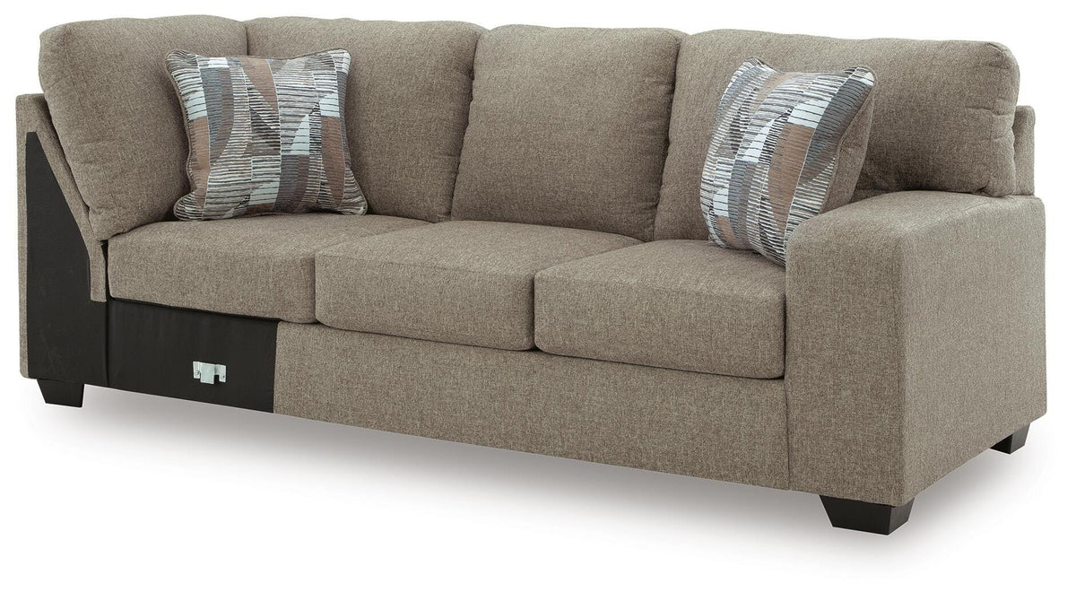 Newellen Right-Arm Facing Sofa with Corner Wedge (48404-SI) - Image 6