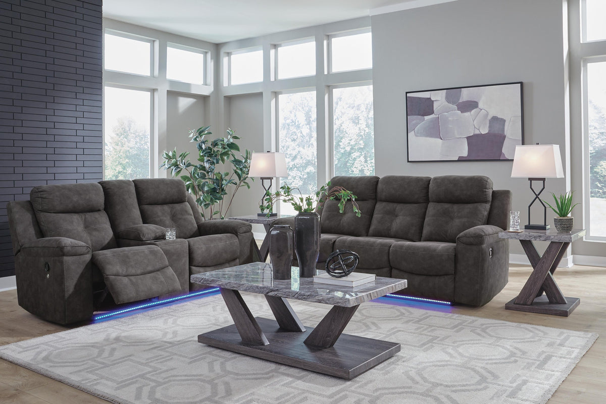 Brysonview Reclining Sofa and Loveseat (63605-SI) - Image 9