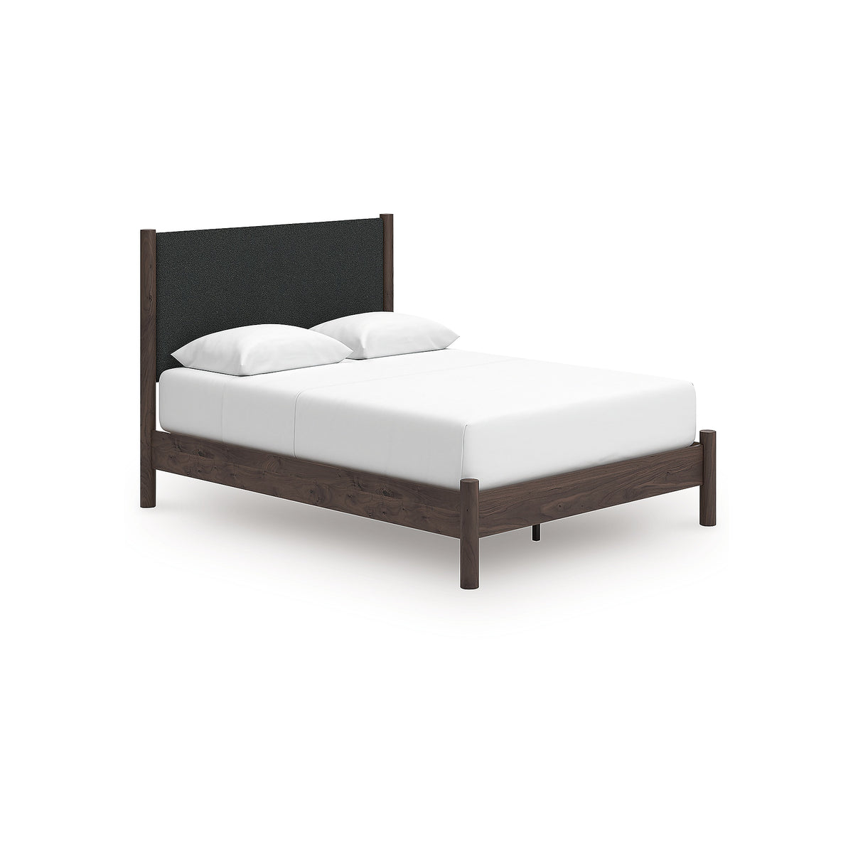 Pamytta Queen Upholstered Platform Bed, Dresser and Mirror (PCB2614-SI) - Image 10