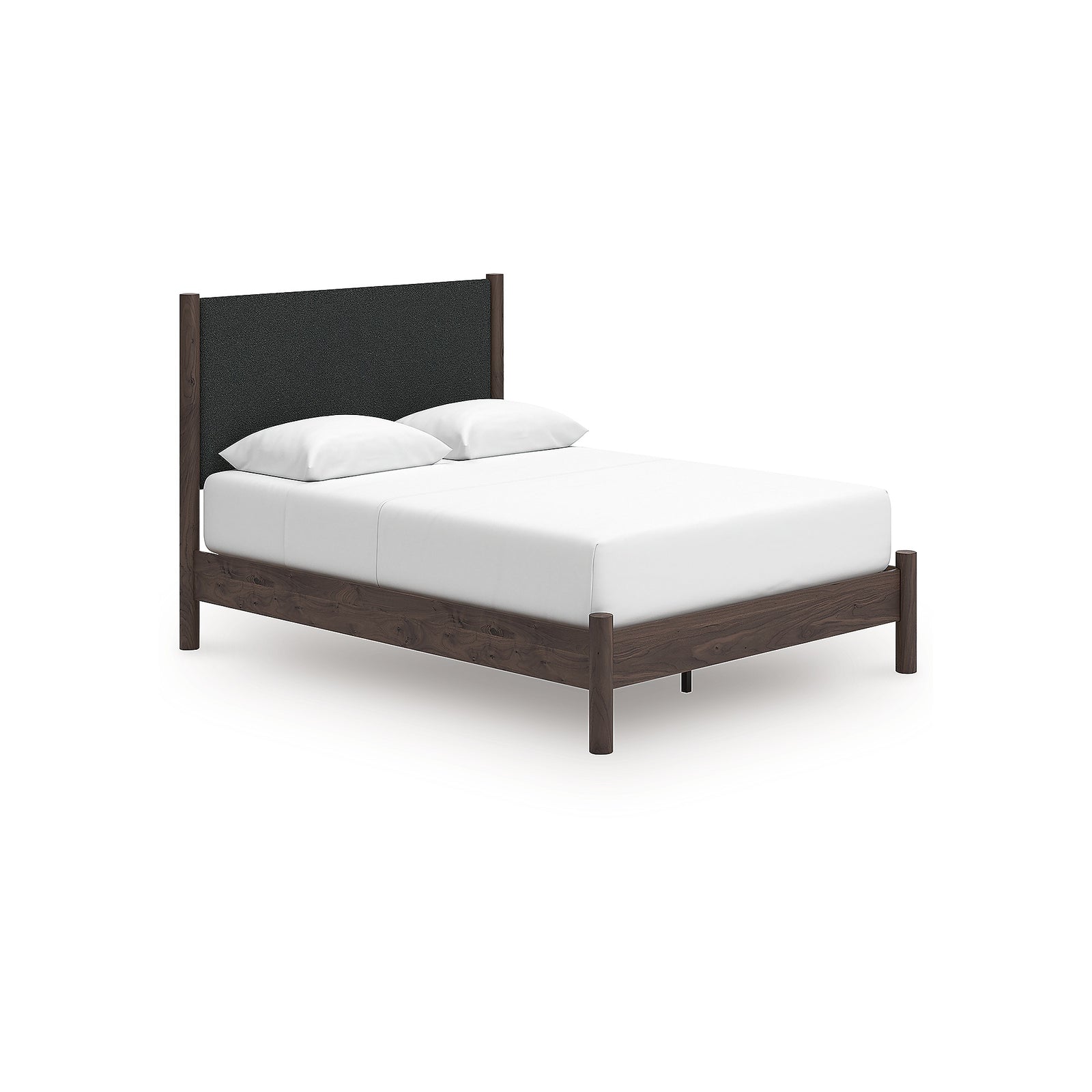Pamytta Queen Upholstered Platform Bed, Dresser and Mirror (PCB2614-SI) - Image 10