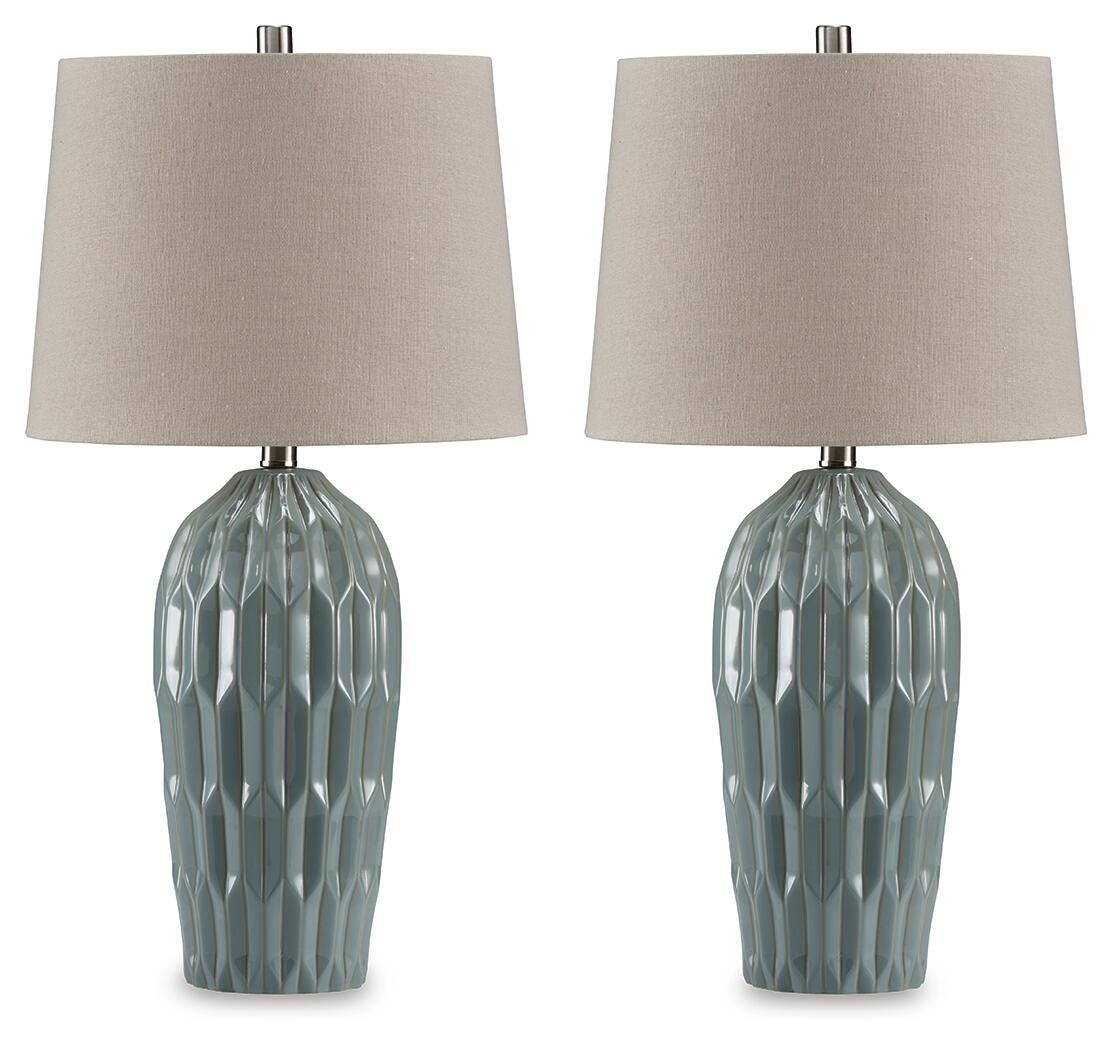 Hadbury Table Lamp (Set of 2) (L178034-SI)