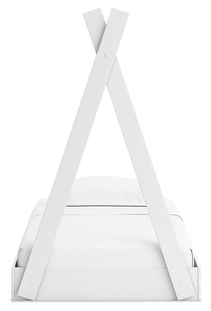 Hallityn Tent Bed (Youth) - White  (EB1810-SI) - Image 11