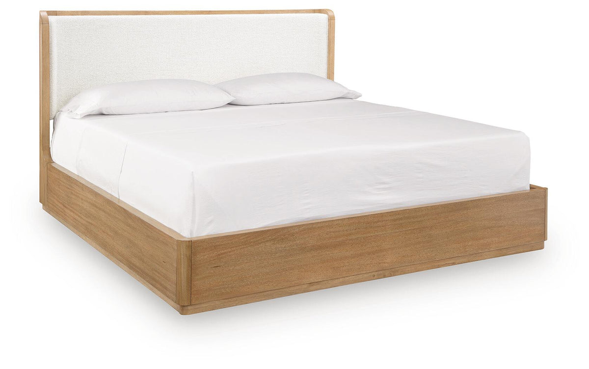 Pamaria California King Upholstered Panel Bed (PCB802-SI)