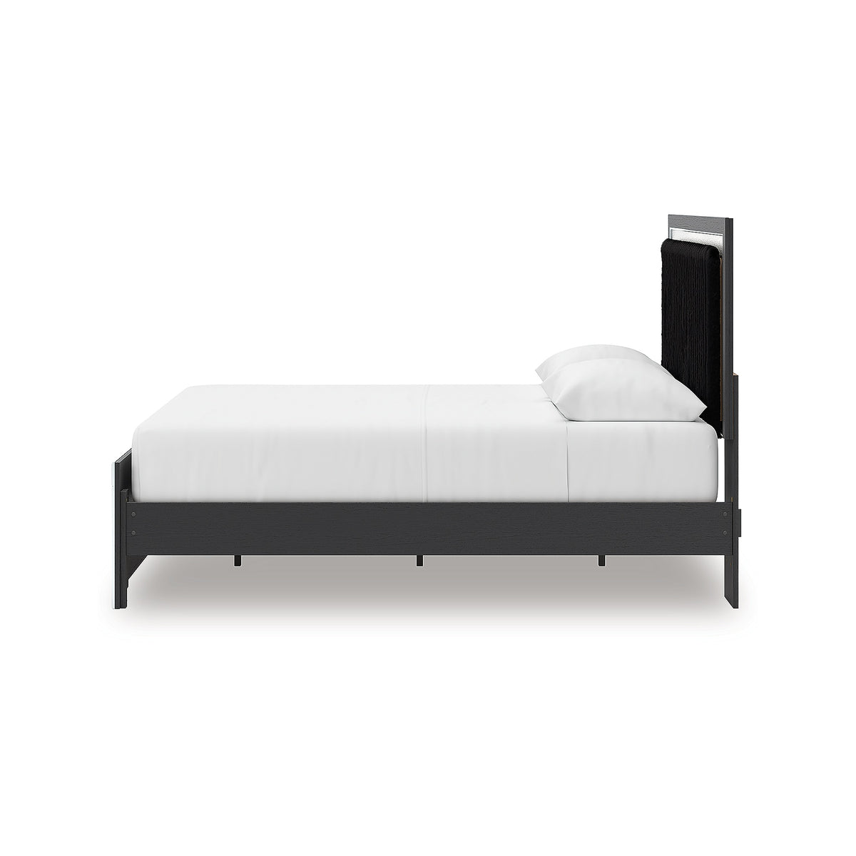 Zuraleus Queen Upholstered Panel Platform Bed, Dresser and Mirror (PCB3380-SI) - Image 13