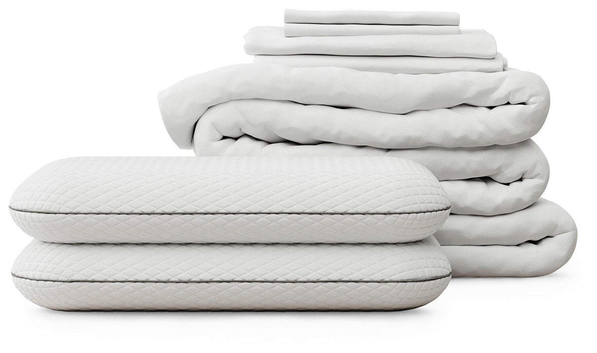 RH Mattress Protect Bundle Cal King Bedding Bundle (M1B01-SI)