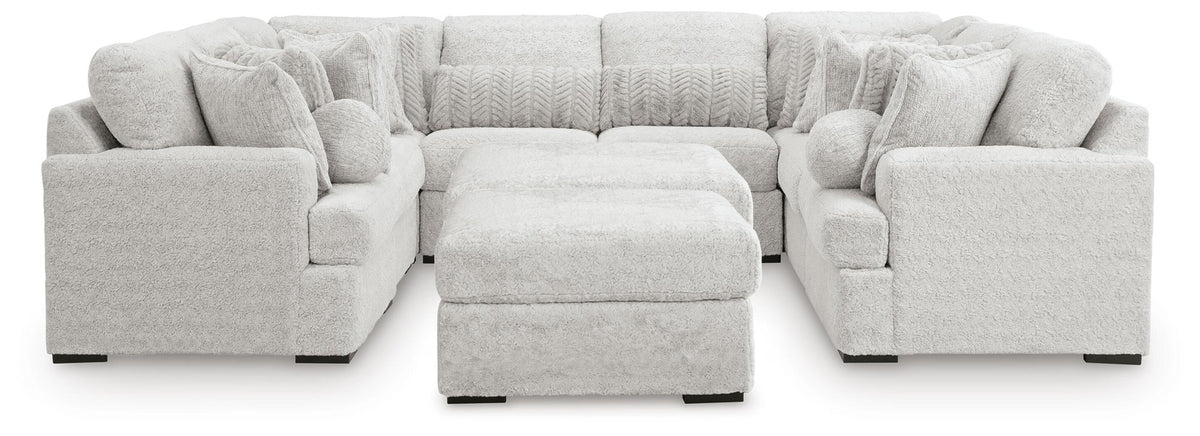 Cuddle Plush 10-Piece Sectional (PC59106-SI)