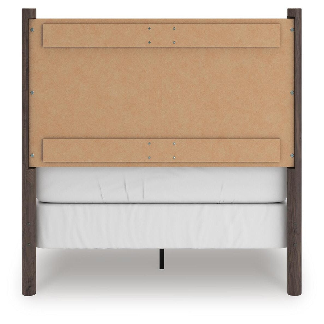Pamytta Full Panel Bed, Dresser and Mirror (PCB2614-SI) - Image 12