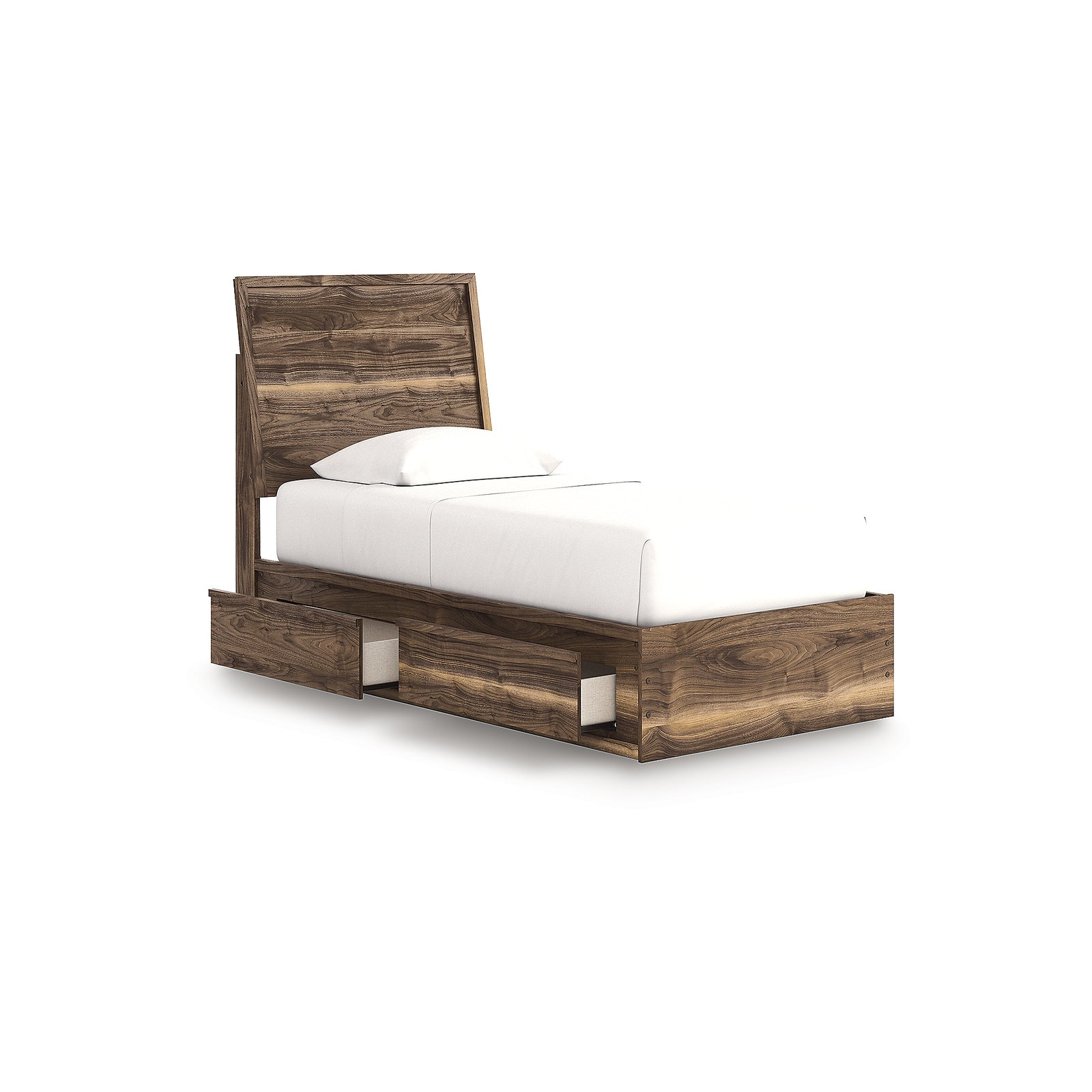 Chirason Twin Panel Bed with Storage, Dresser and Mirror (PCB3367-SI) - Image 12