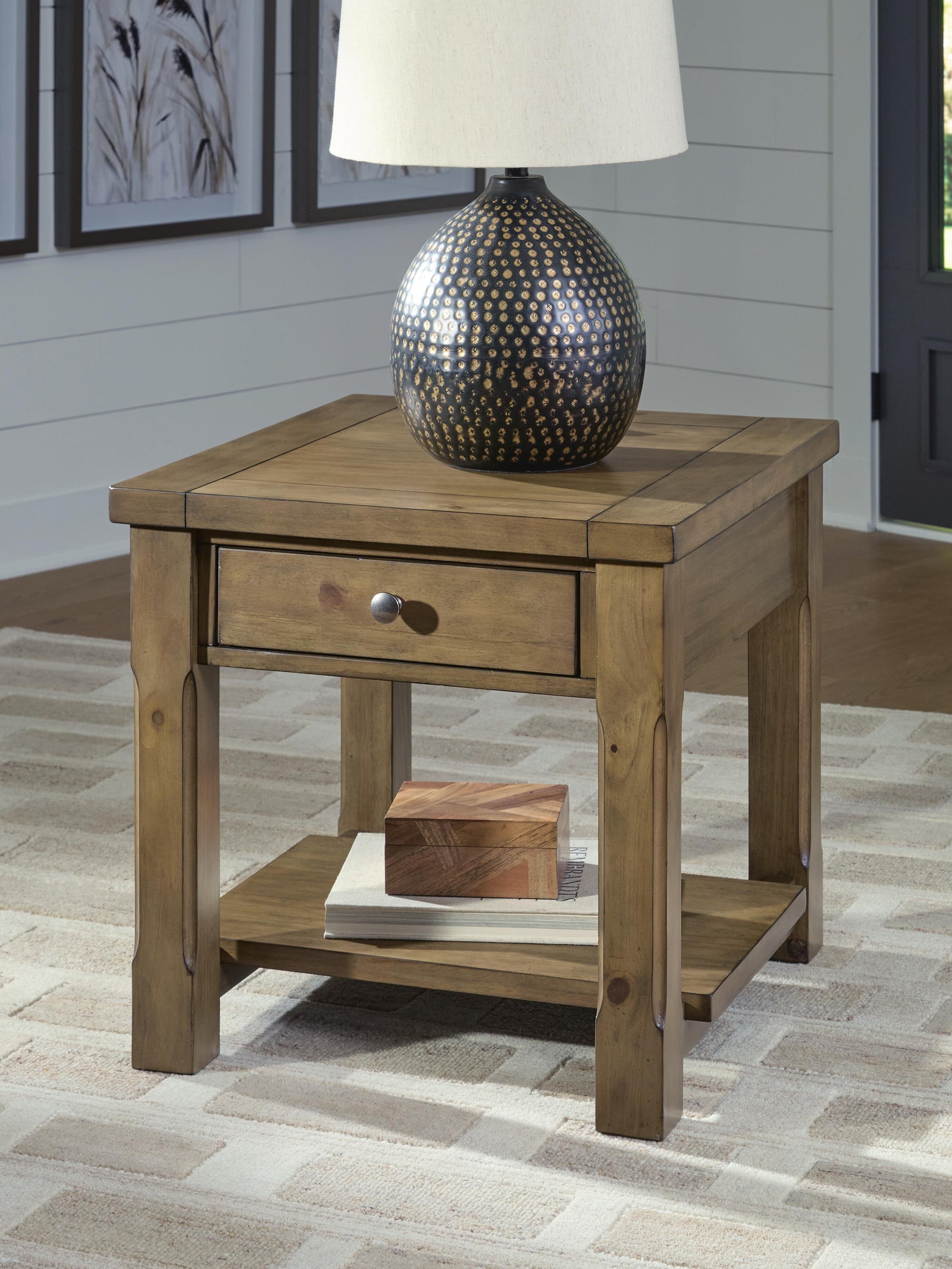 Vandenmore End Table - Medium Brown  (T539-SI) - Image 2