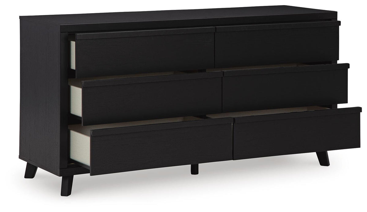 Danziar Dresser - Black  (B1013-SI) - Image 3