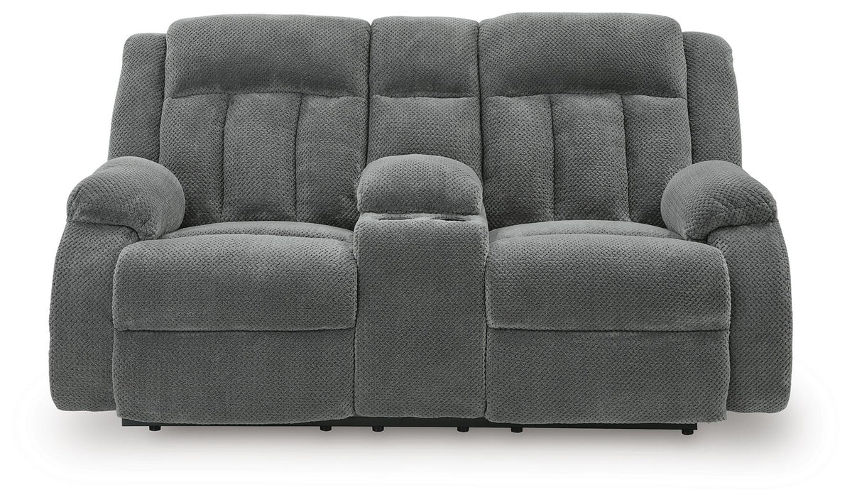 Observation Power Reclining Sofa with Drop Down Table (PC21405-SI) - Image 14