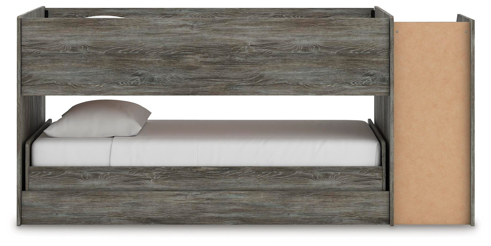 Frandern Loft Bed and Mattresses - Warm Gray  (B4480-SI) - Image 6