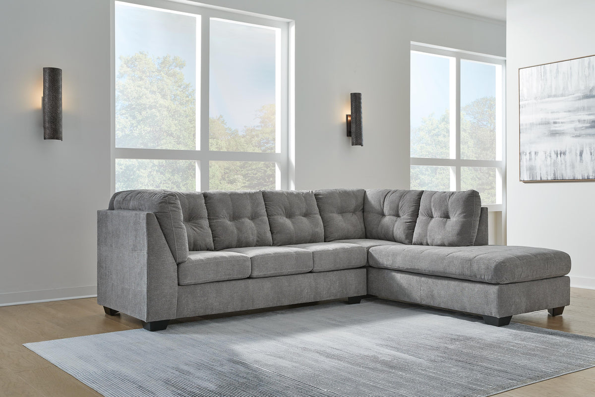 Marleton 2-Piece Sectional with Chaise (55305-SI) - Image 3