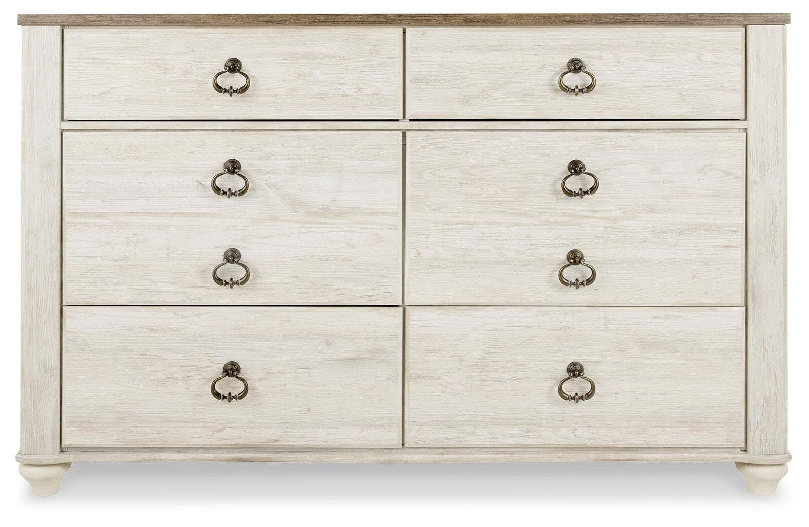 Willowton Panel Bed, Dresser, Chest and Nightstand (B267-SI) - Image 2