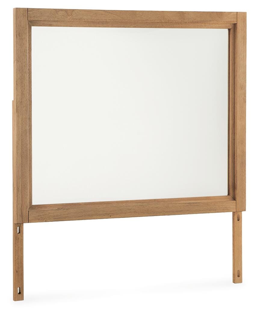 Sherbana Bedroom Mirror - Light Brown  (B833-SI)