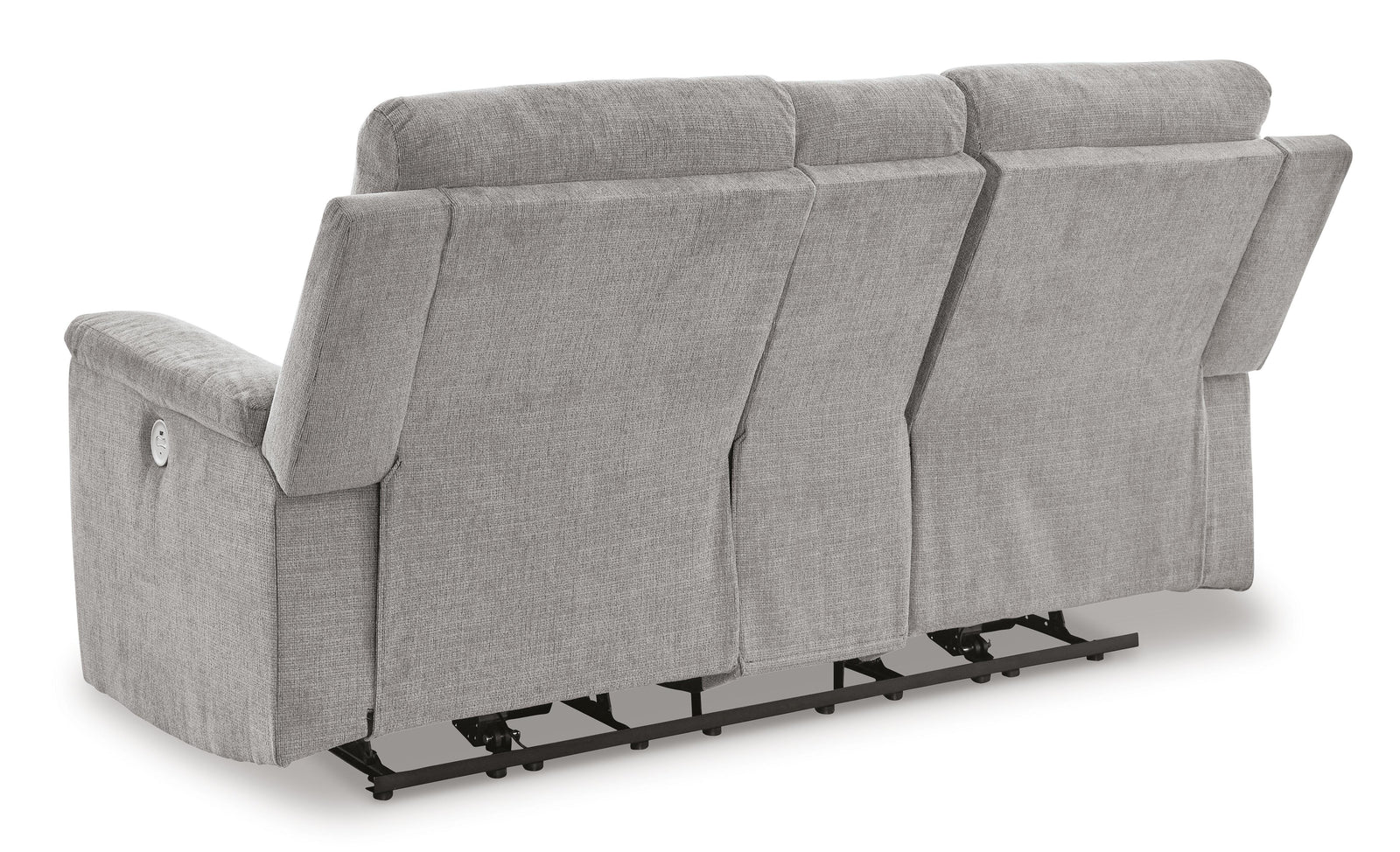 Barnsana Power Reclining Loveseat with Console (33201-SI) - Image 21