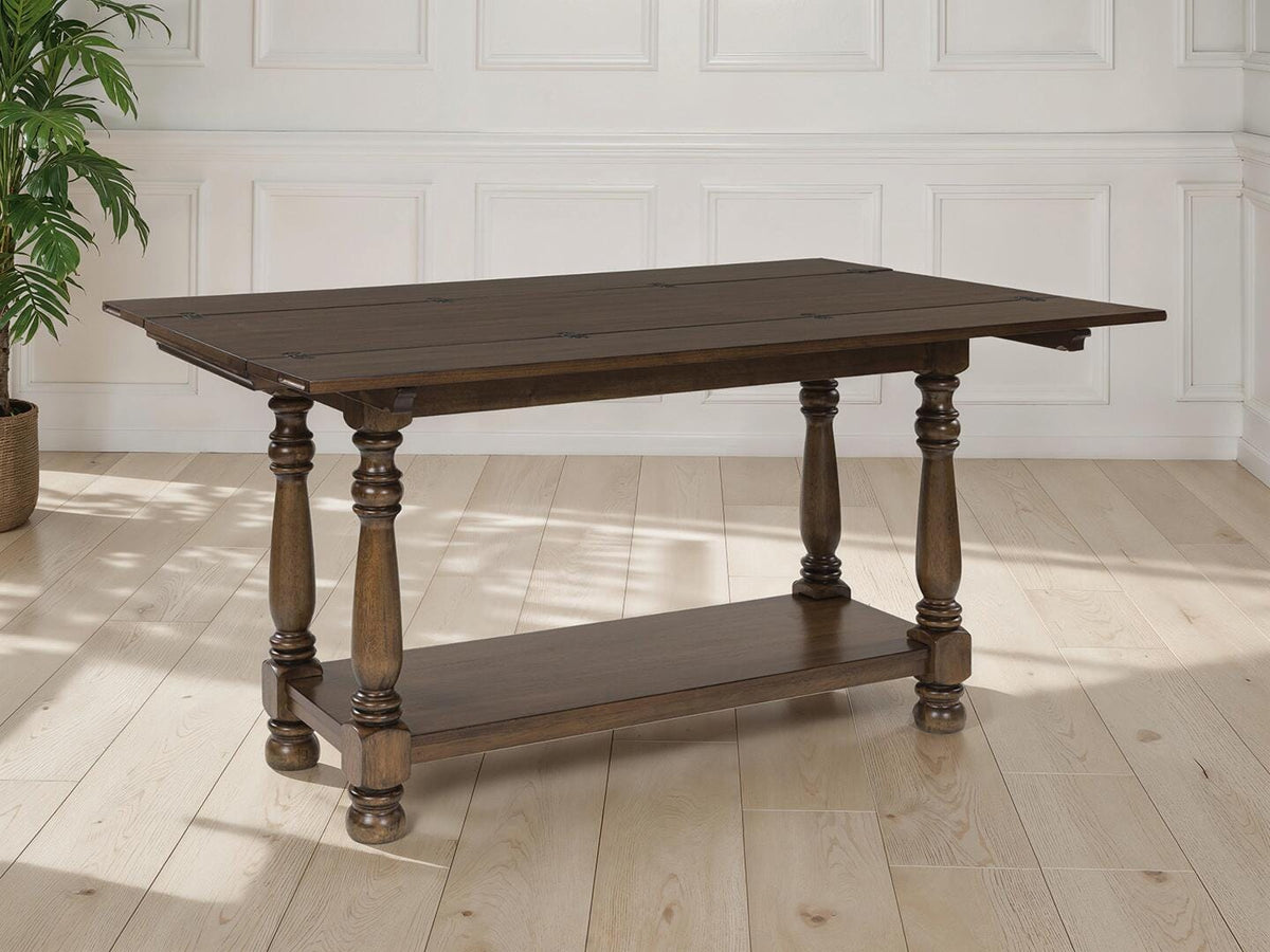 Sturlayne Flip Top Sofa Table - Brown  (T609-SI) - Image 2