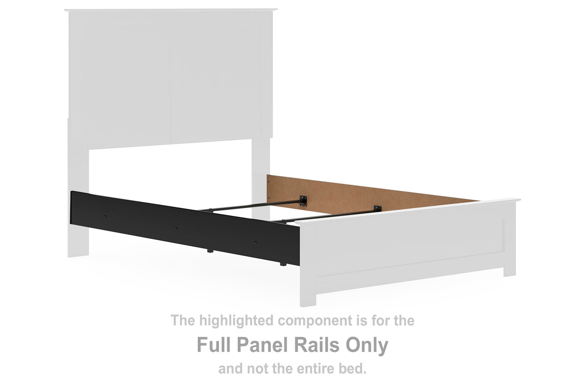 Maribel Panel Rails - Black  (B138-SI)