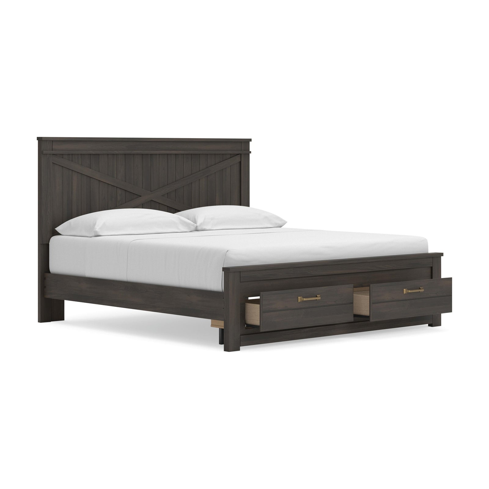 Vonitta Bay King Panel Storage Bed (PCB2648-SI) - Image 9