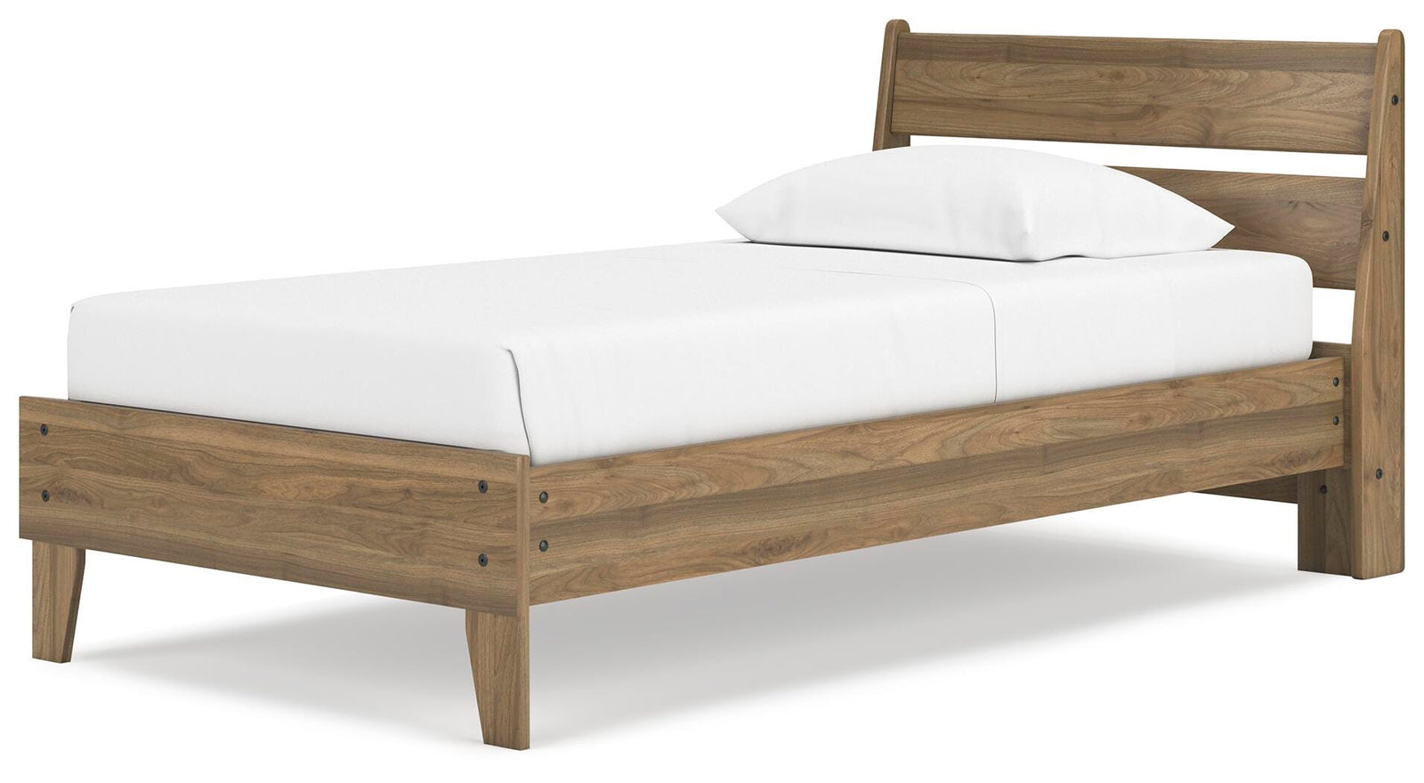 Deanlow Platform Panel Bed (Youth) - Honey  (EB1866-SI) - Image 3