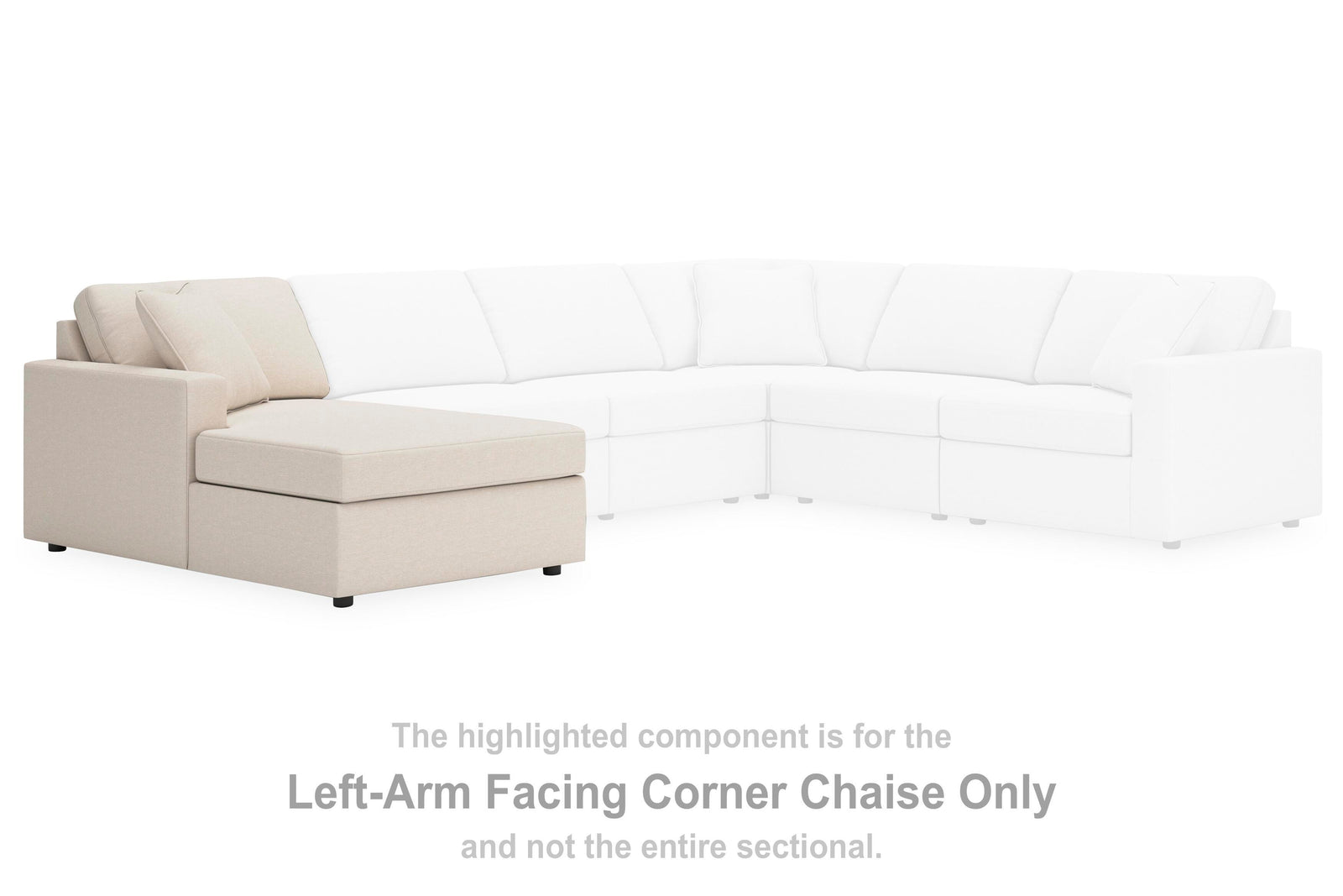 Modmax Left-Arm Facing Corner Chaise (92103-SI) - Image 44