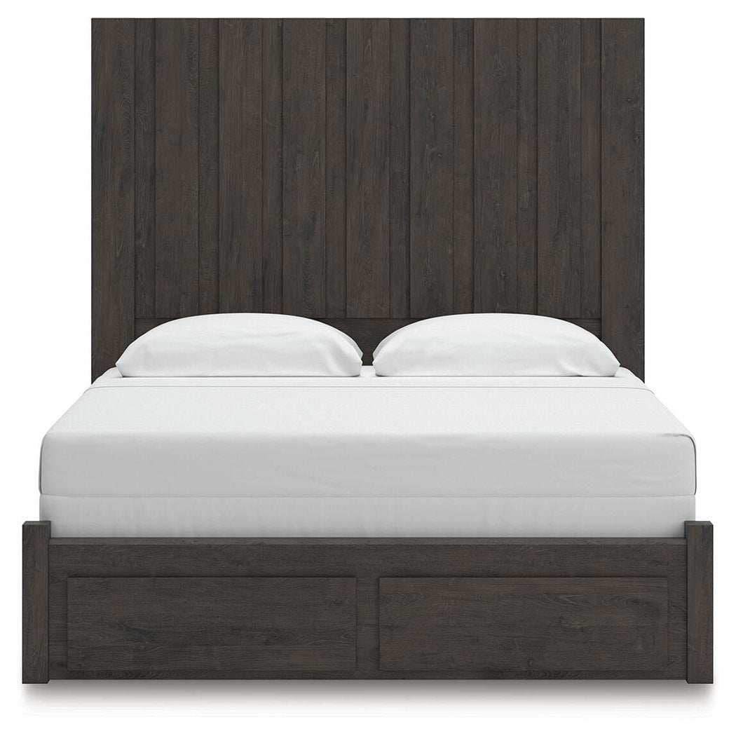 Fraluna King Panel Storage Bed (PCB3370-SI) - Image 5