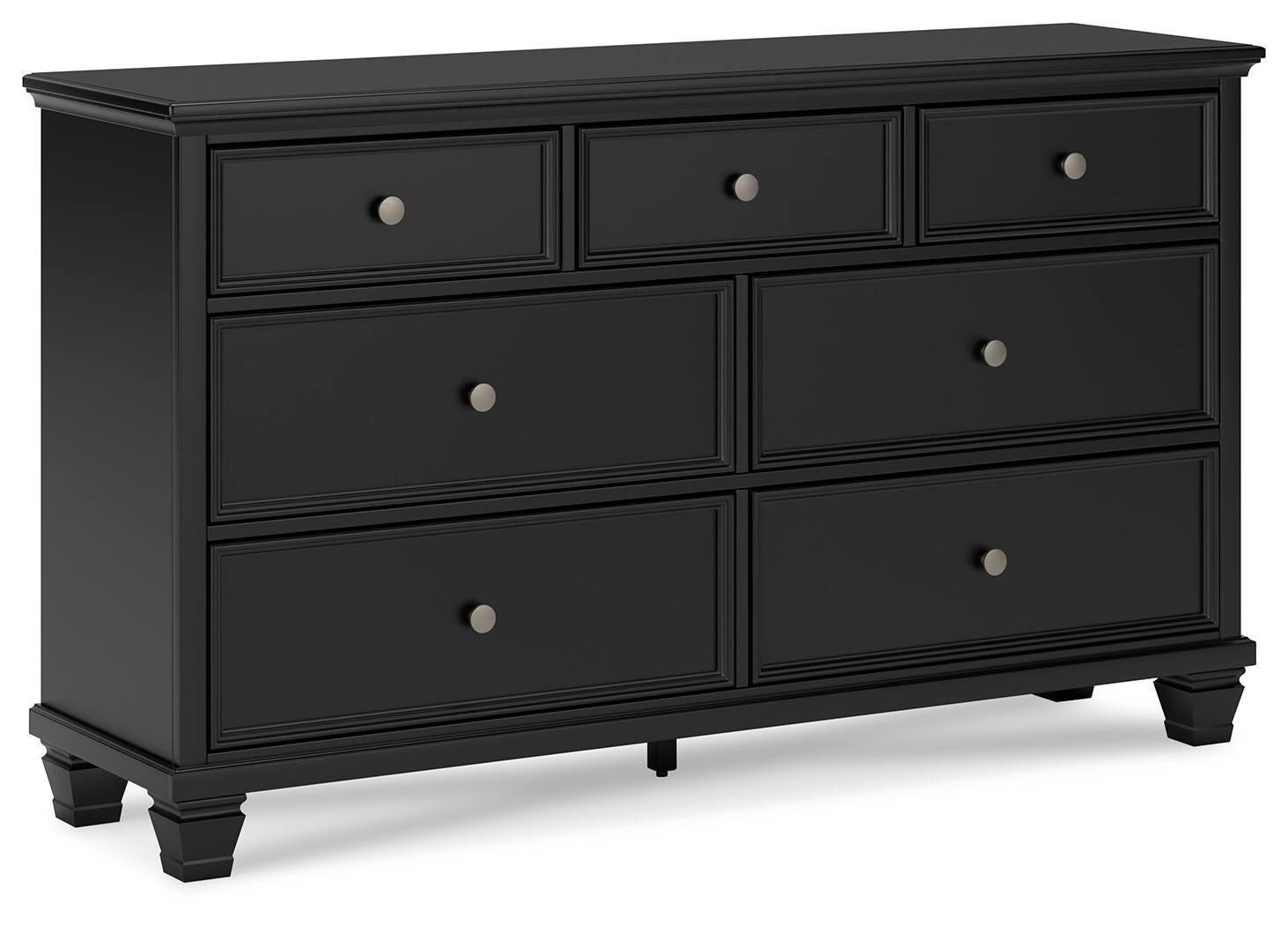 Lanolee Dresser - Black  (B687-SI) - Image 2