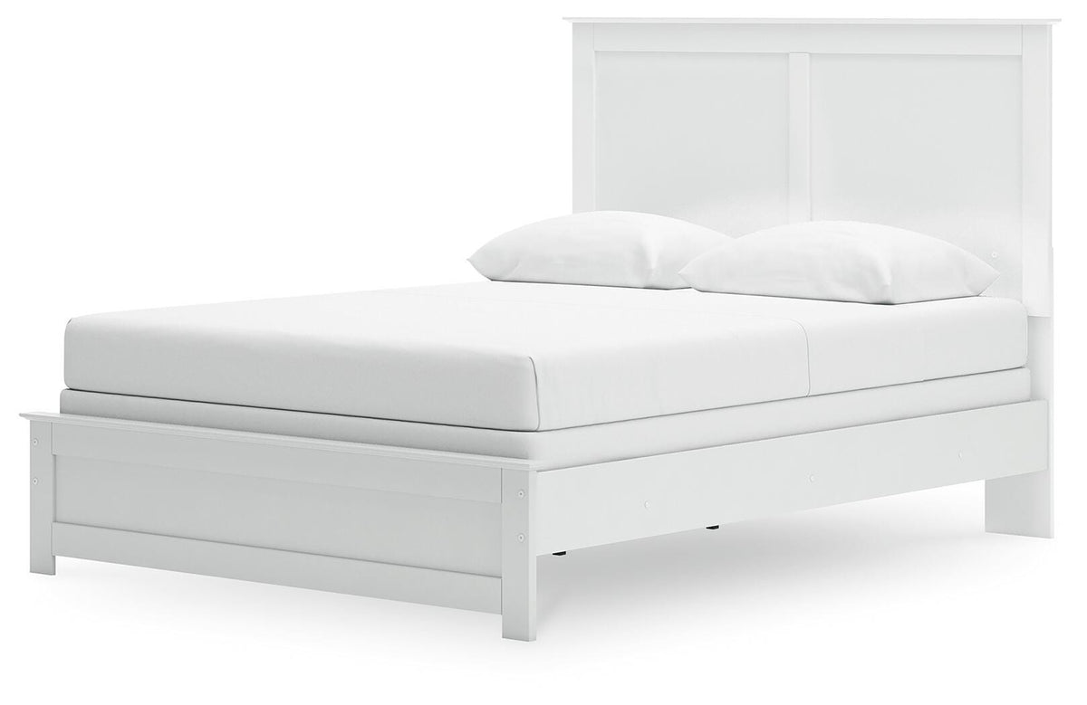 Bostwick Shoals Panel Bed and Dresser - White  (B139-SI) - Image 8