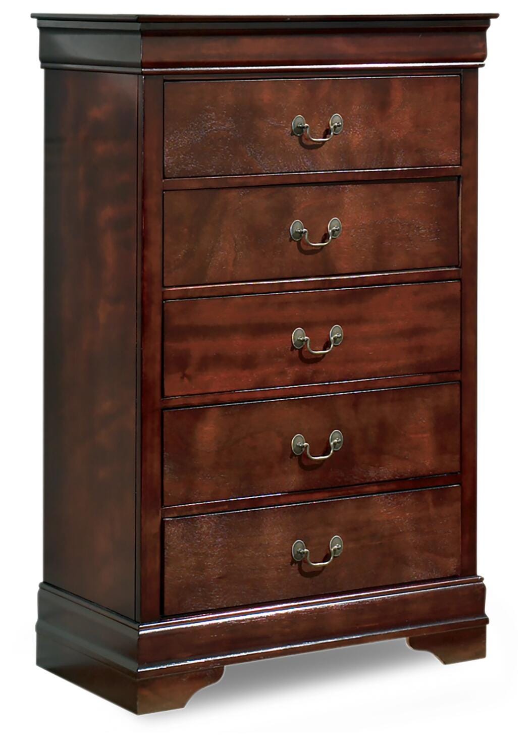 Alisdair Sleigh Bed, Chest and Nightstand (B376-SI) - Image 2