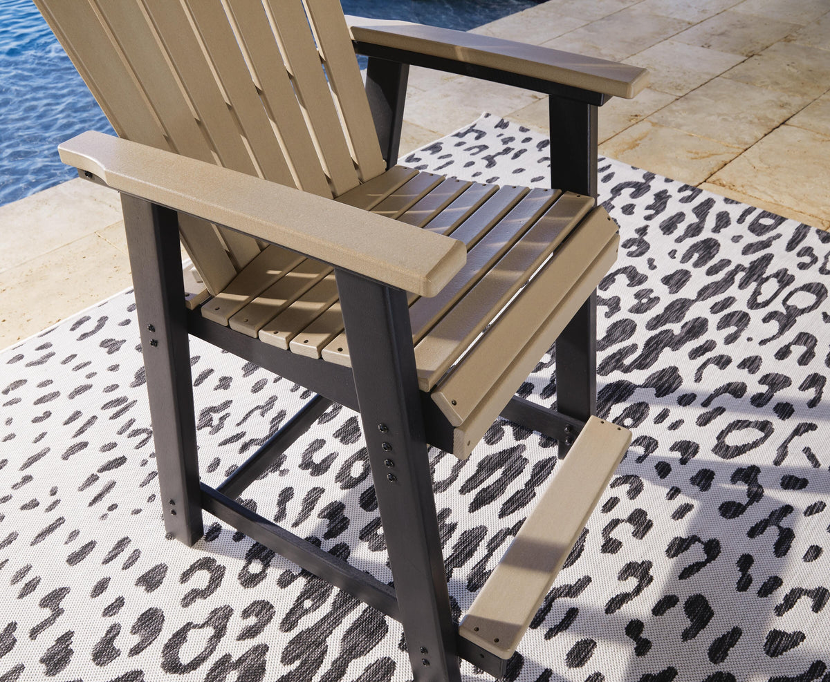 Fairen Trail Outdoor Counter Height Dining Table with 2 Barstools (P211-SI) - Image 6