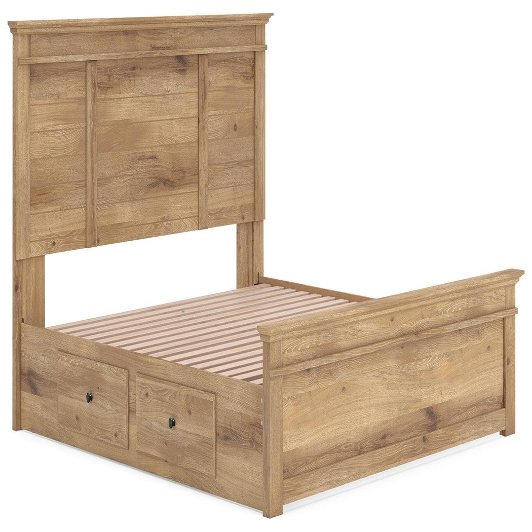 Makidern King Panel Storage Bed (PCB1170-SI) - Image 2