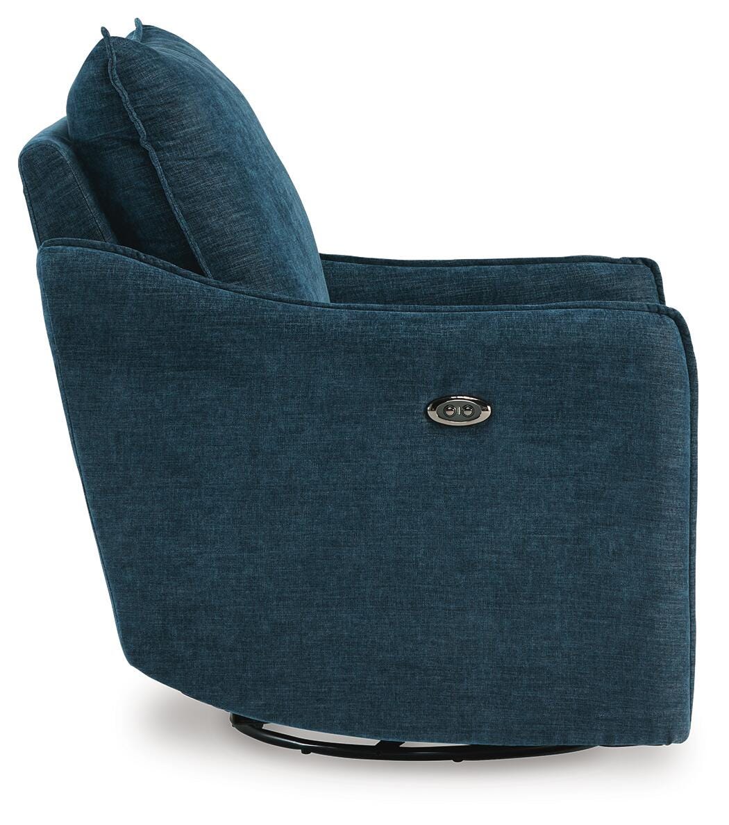 McBurg Swivel Power Recliner (44801-SI) - Image 4