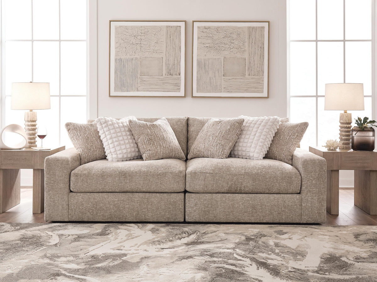 Nexora-Court 2-Piece Sectional Loveseat (PC68008-SI)