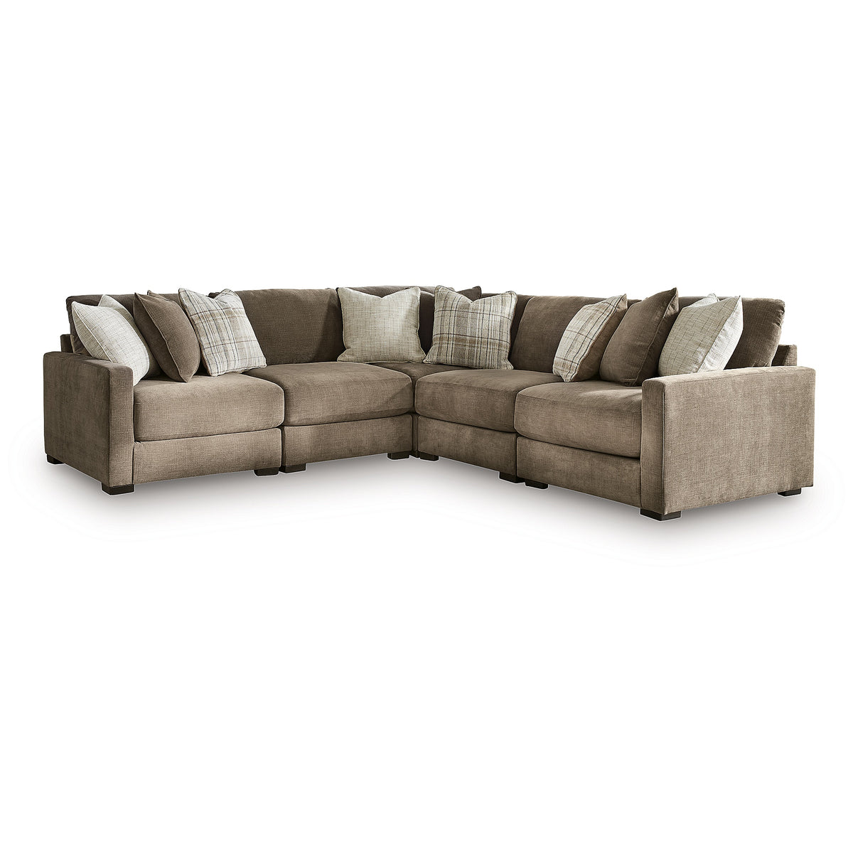 Camellia-Court 5-Piece Sectional (68207S17-SI) - Image 2