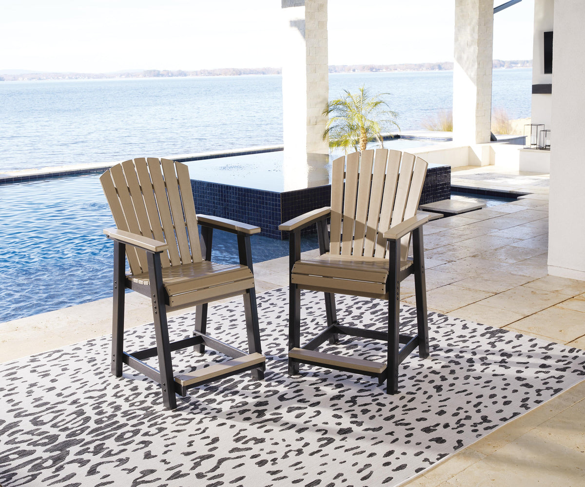 Fairen Trail Barstool (Set of 2) (P211-SI) - Image 25