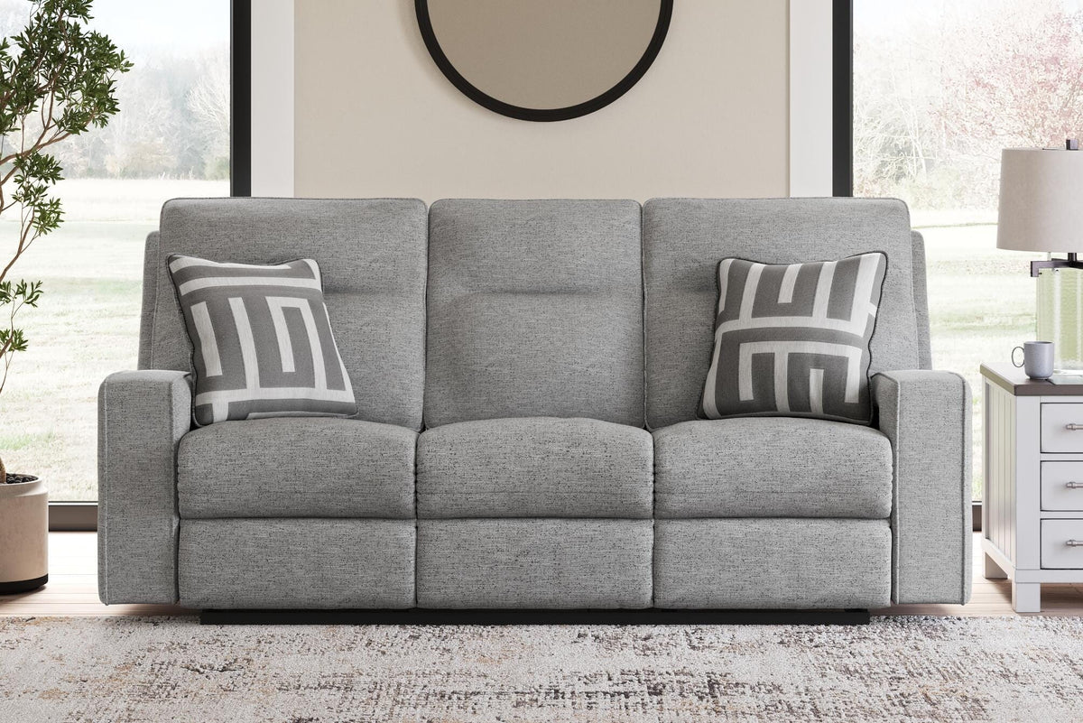 Biscoe Power Reclining Sofa and Loveseat (90503-SI) - Image 7