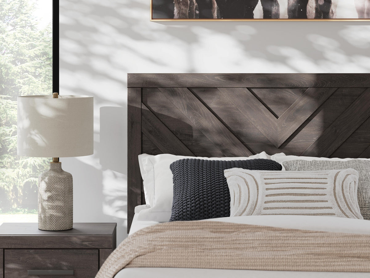 Prendonea Panel Bed (Youth) - Charcoal  (B3789-SI) - Image 9