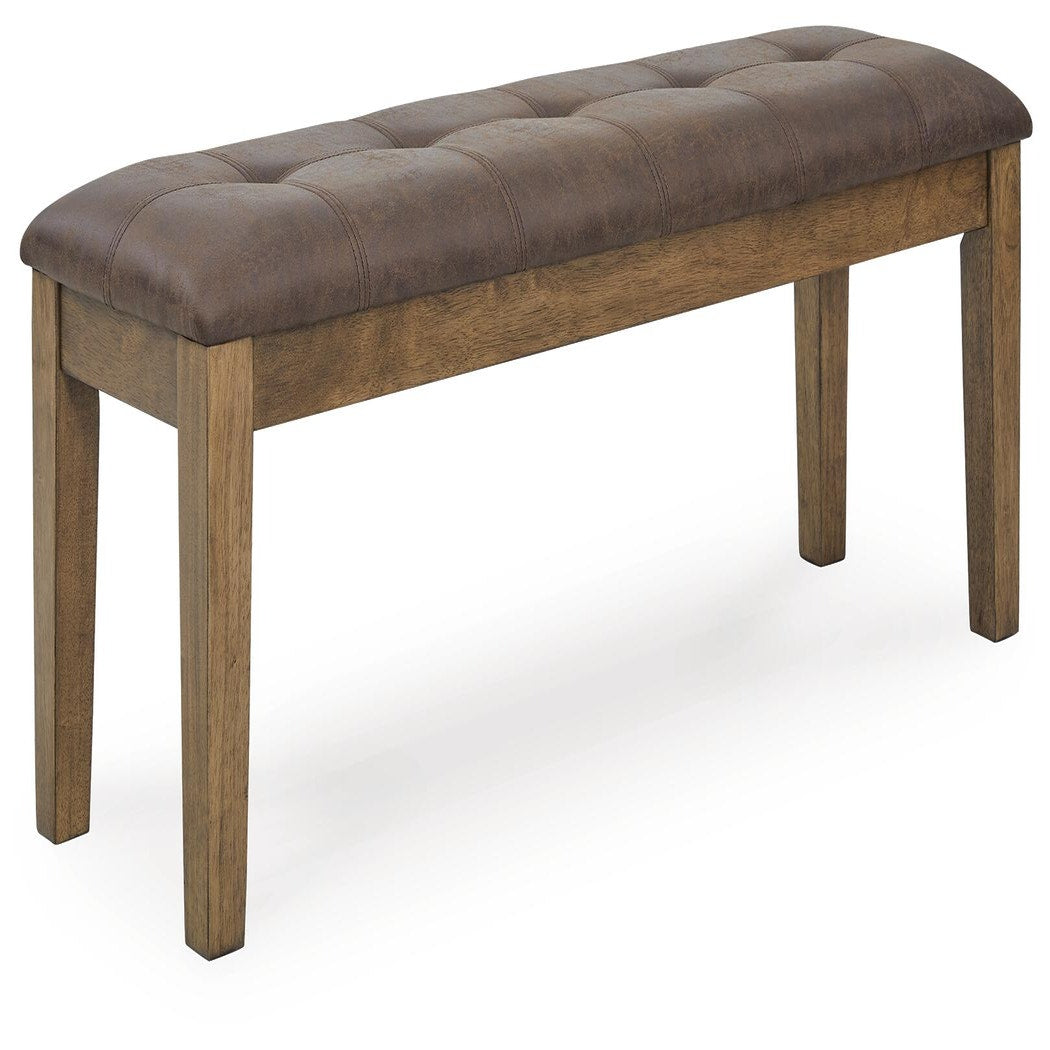 Urbinforte Extension Dining Table, 4 Chairs and Bench (PCD592-SI) - Image 3
